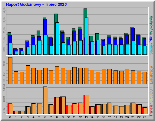 Raport Godzinowy -  lipiec 2025