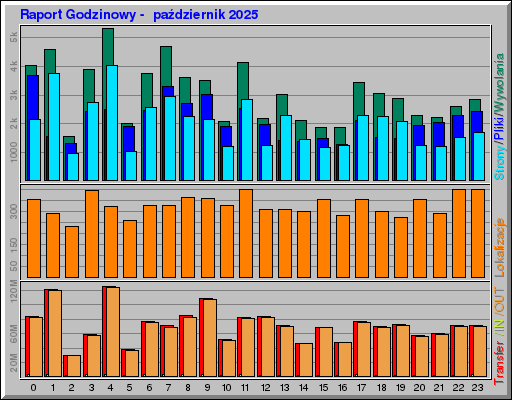 Raport Godzinowy -  październik 2025