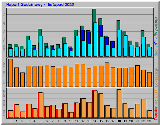 Raport Godzinowy -  listopad 2025