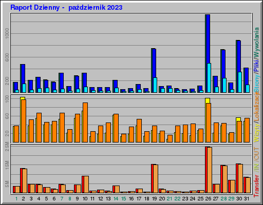 Raport Dzienny -  październik 2023
