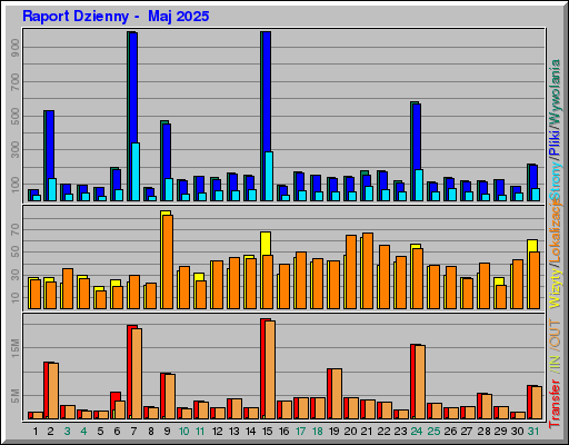 Raport Dzienny - Maj 2025 Raport Dzienny - Maj 2025