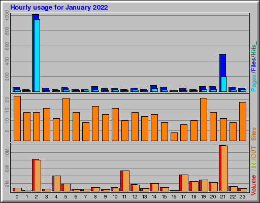 Raport Godzinowy - styczeń 2022 Raport Godzinowy - styczeń 2022