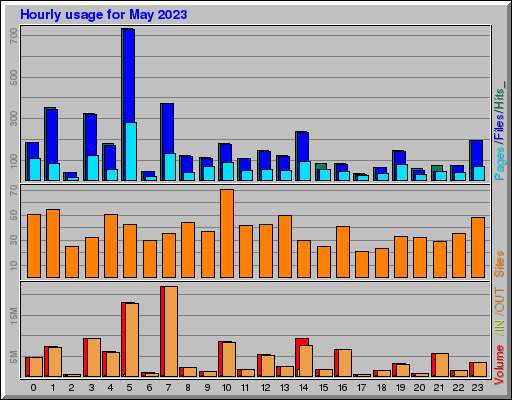 Raport Godzinowy -  Maj 2023