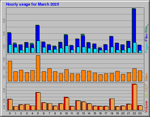 Raport Godzinowy -  marzec 2025