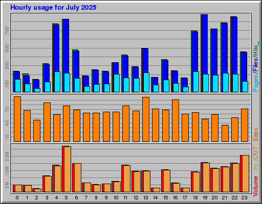 Raport Godzinowy -  lipiec 2025