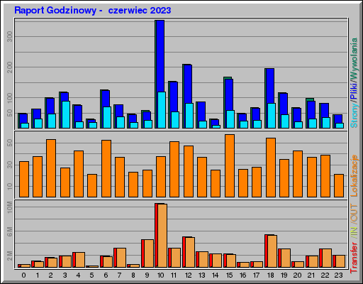 Raport Godzinowy -  czerwiec 2023