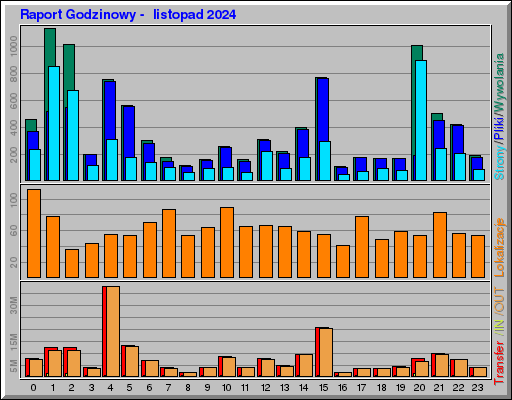 Raport Godzinowy -  listopad 2024