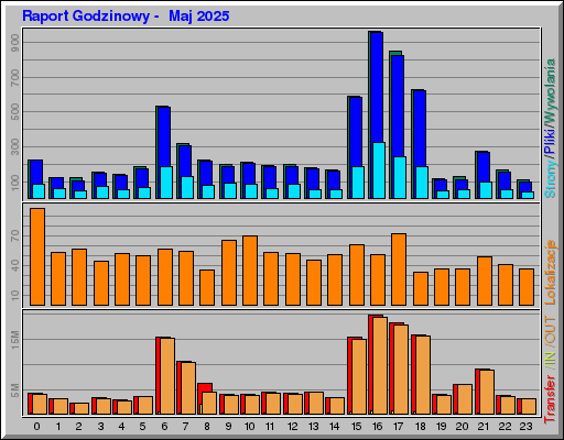 Raport Godzinowy -  Maj 2025