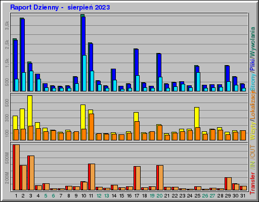 Raport Dzienny -  sierpień 2023