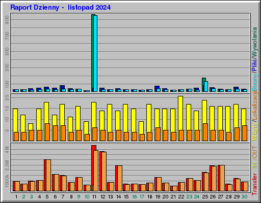 Raport Dzienny - listopad 2024 Raport Dzienny - listopad 2024