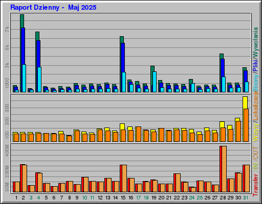 Raport Dzienny -  Maj 2025