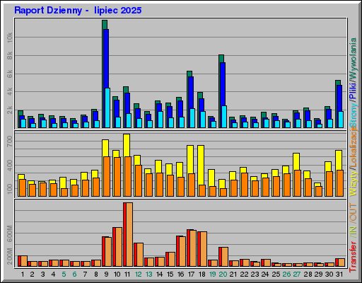 Raport Dzienny -  lipiec 2025