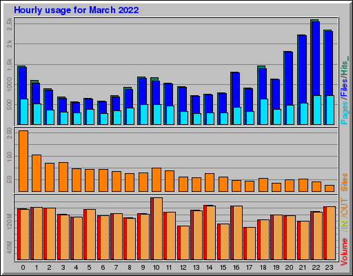 Raport Godzinowy -  marzec 2022
