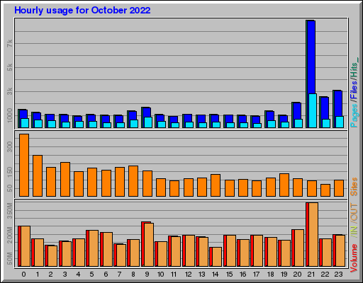 Raport Godzinowy -  październik 2022