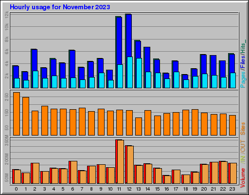 Raport Godzinowy -  listopad 2023