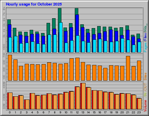 Raport Godzinowy -  październik 2025