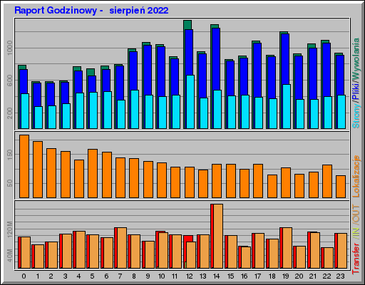 Raport Godzinowy - sierpieĹ 2022 Raport Godzinowy - sierpieĹ 2022