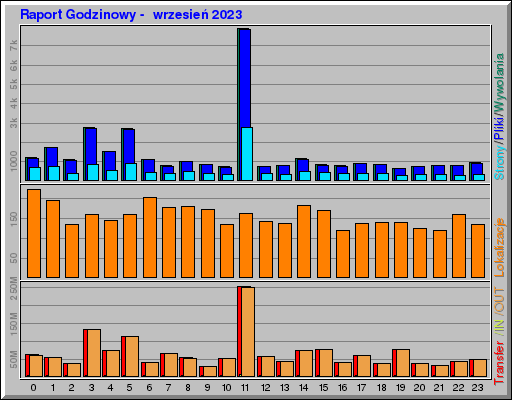 Raport Godzinowy -  wrzesień 2023