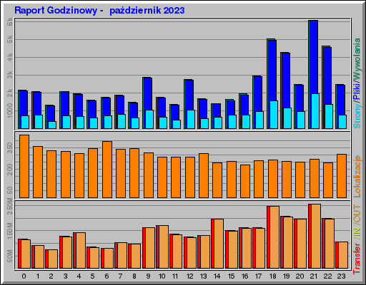 Raport Godzinowy -  październik 2023
