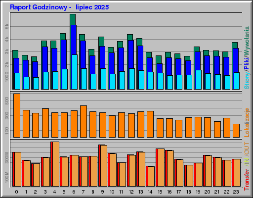 Raport Godzinowy -  lipiec 2025