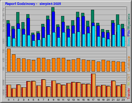 Raport Godzinowy - sierpieĹ 2025 Raport Godzinowy - sierpieĹ 2025