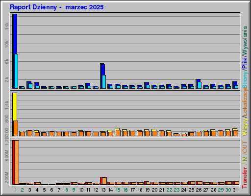 Raport Dzienny -  marzec 2025