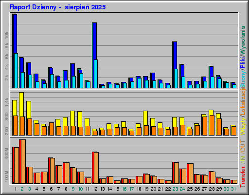 Raport Dzienny -  sierpień 2025