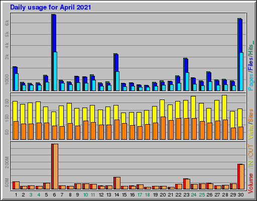 Raport Dzienny -  kwiecień 2021
