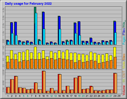 Raport Dzienny -  luty 2022