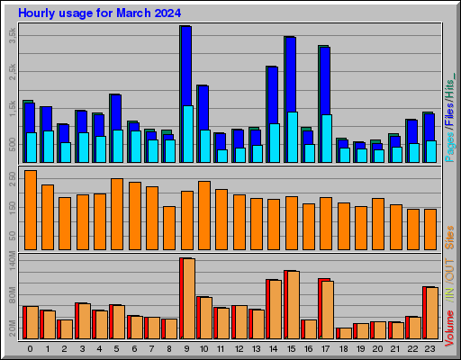 Raport Godzinowy -  marzec 2024