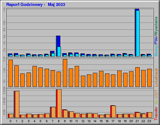 Raport Godzinowy -  Maj 2023