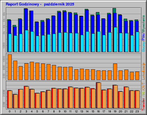 Raport Godzinowy -  październik 2025