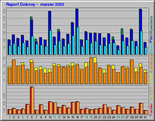 Raport Dzienny -  marzec 2023