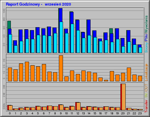 Raport Godzinowy -  wrzesień 2020