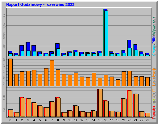 Raport Godzinowy -  czerwiec 2022