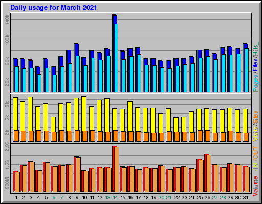 Raport Dzienny -  marzec 2021