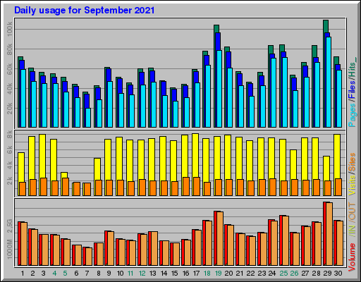 Raport Dzienny -  wrzesień 2021