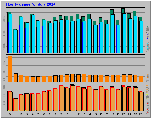 Raport Godzinowy -  lipiec 2024