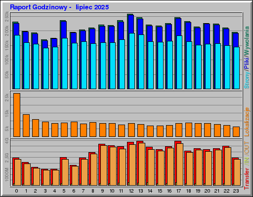Raport Godzinowy -  lipiec 2025