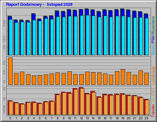 Raport Godzinowy -  listopad 2025