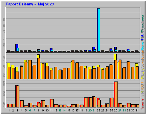 Raport Dzienny -  Maj 2023