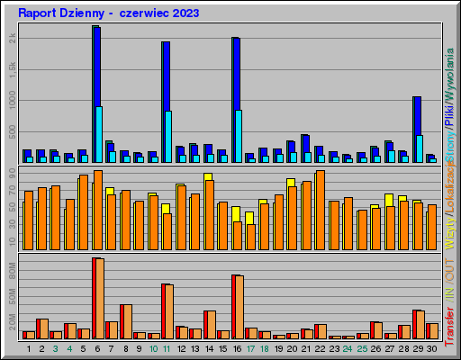 Raport Dzienny -  czerwiec 2023