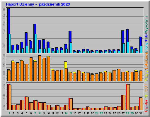 Raport Dzienny -  październik 2023
