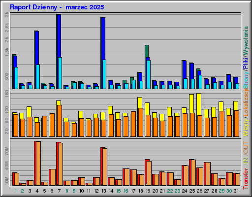 Raport Dzienny -  marzec 2025