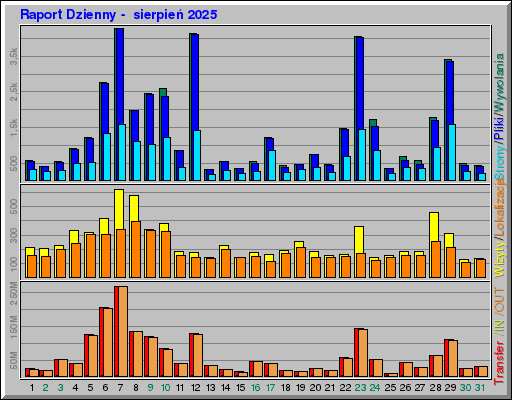 Raport Dzienny -  sierpień 2025