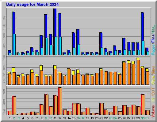 Raport Dzienny -  marzec 2024
