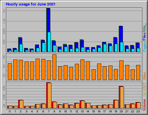 Raport Godzinowy -  czerwiec 2021