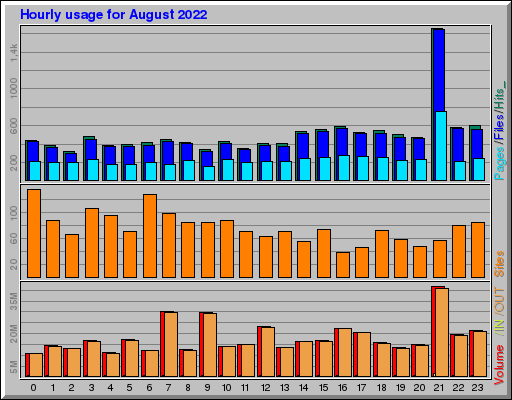 Raport Godzinowy -  sierpień 2022