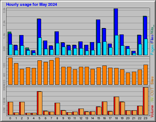 Raport Godzinowy -  Maj 2024