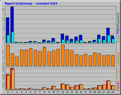 Raport Godzinowy -  wrzesień 2024